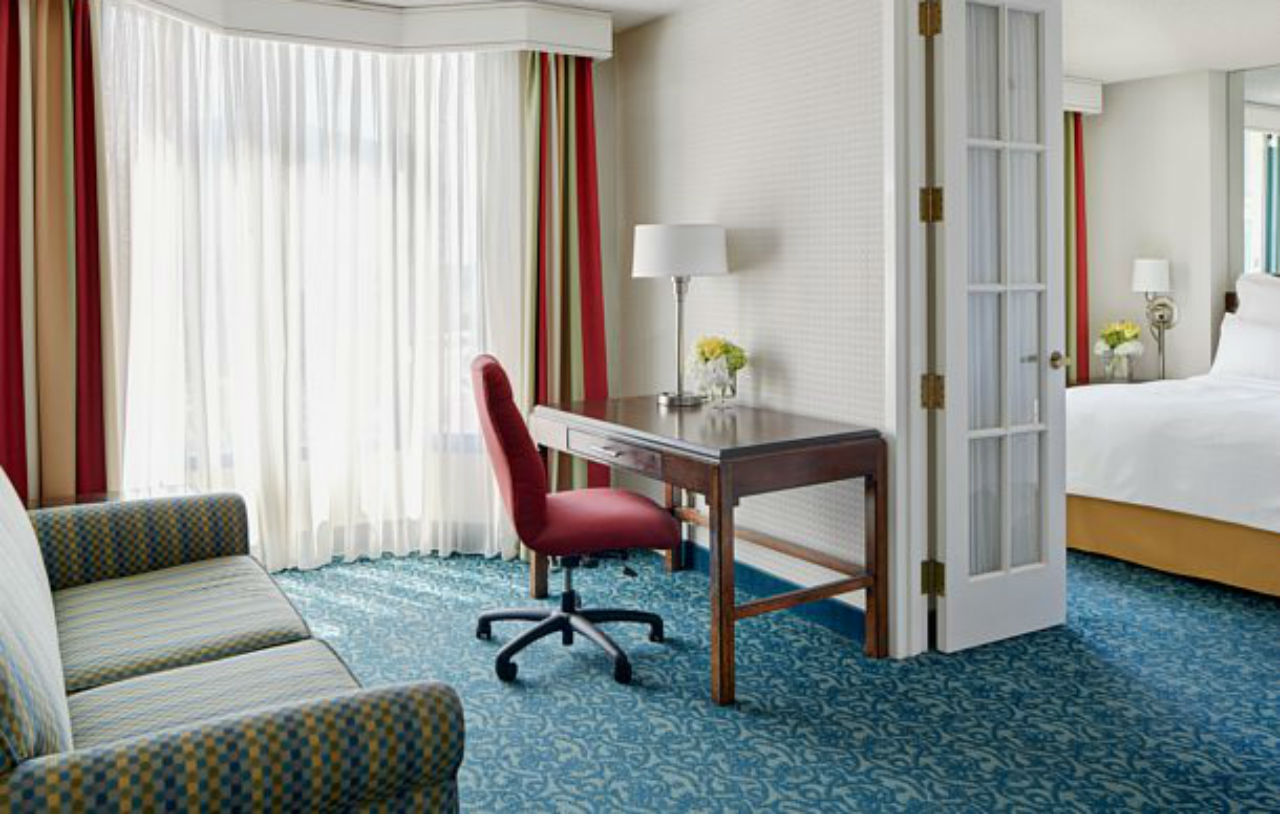 Costa Mesa Marriott Hotell Exteriör bild